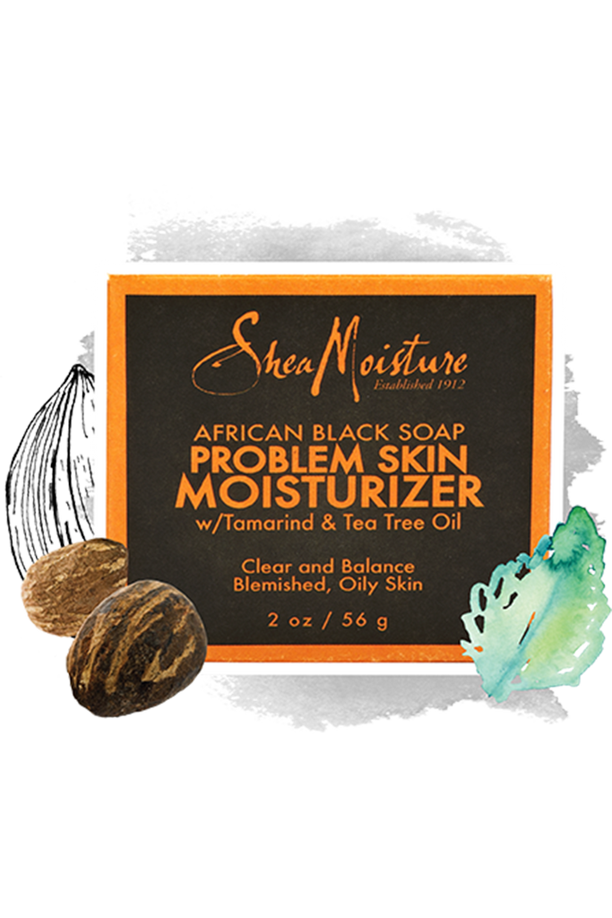Shea Moisture - African Black Soap - Problem Skin Moisturizer w/Tamarind & Tea Tree Oil - Afroshoppe.ch
