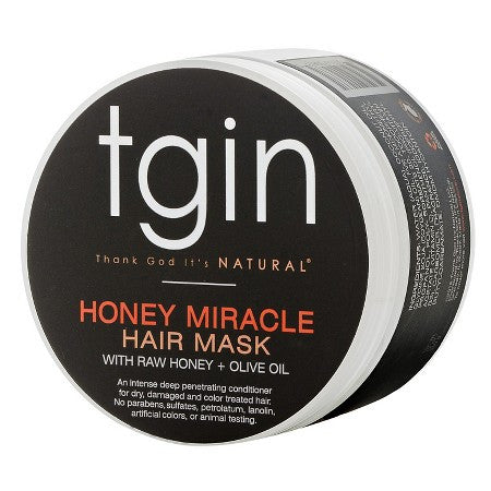 TGIN - Honey Miracle Hair Mask with raw honey + olive oil - Afroshoppe.ch