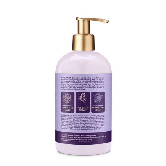 Shea Moisture - PURPLE RICE WATER STRENGTH & COLOR CARE CONDITIONER - Afroshoppe.ch
