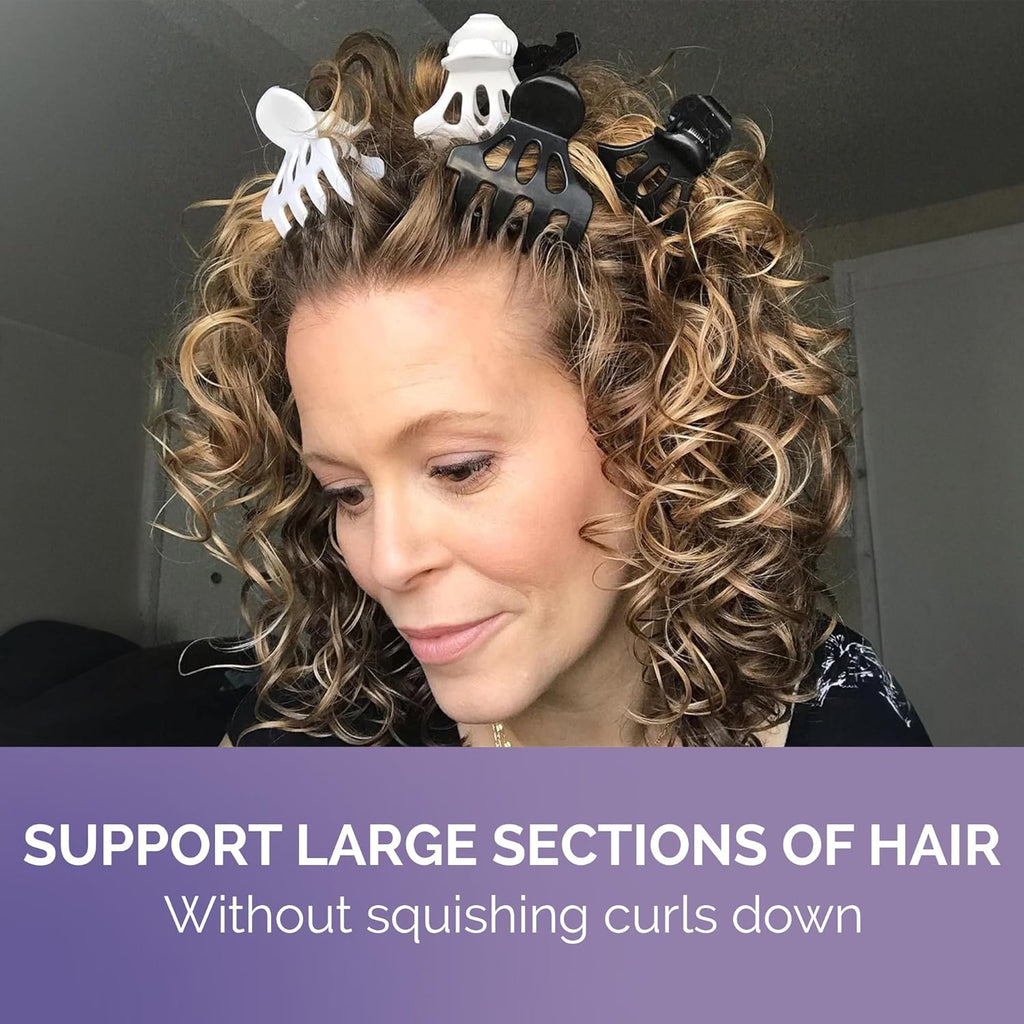 Curly Hair Solutions -- Curl Keeper Roller Jaw Clamps 12ct - Afroshoppe.ch