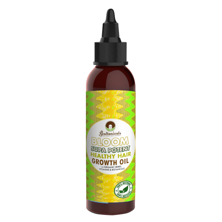 Soultanicals - BLOOM- SUPA POTENT HEALTHY HAIR GROWTH OIL - Afroshoppe.ch