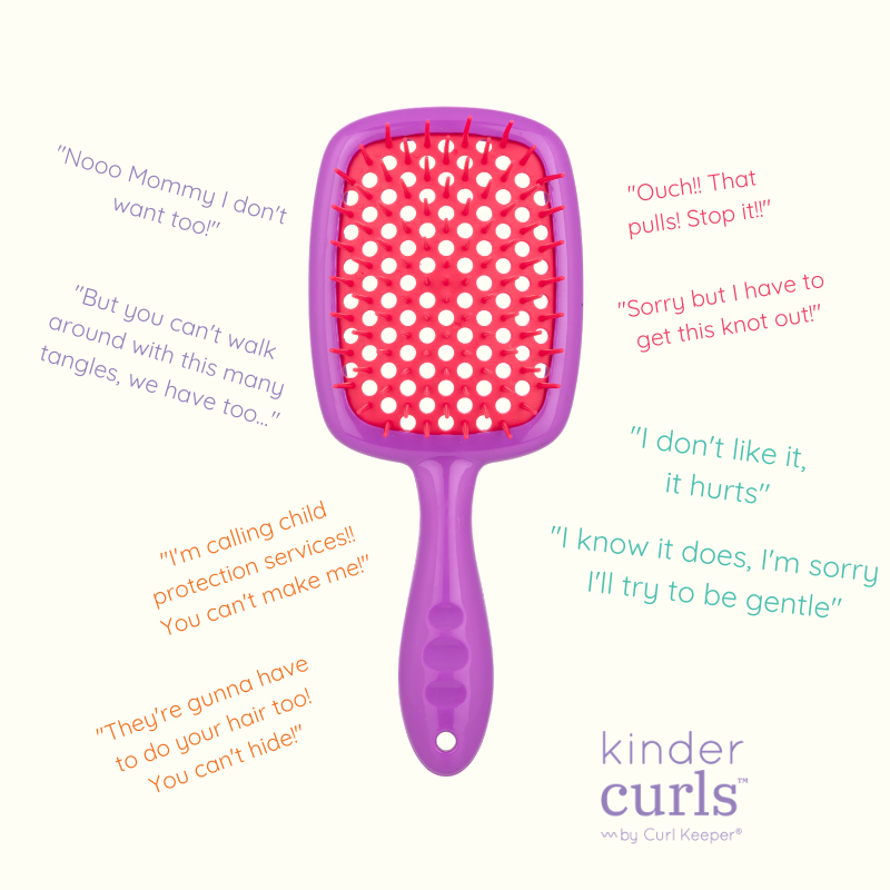 Curly Hair Solutions - The Kinder Brush - Afroshoppe.ch