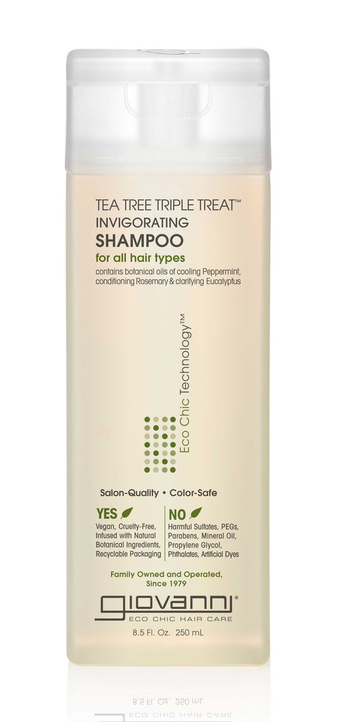 Giovanni - Tea Tree Triple Treat Invigorating Shampoo - Afroshoppe.ch