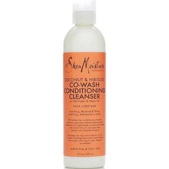 Shea Moisture - Coconut & Hibiscus - Co-Wash Conditioning Cleanser w/ Silk Protein & Neem Oil - Afroshoppe.ch