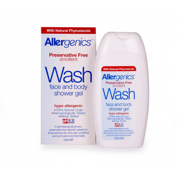 Optima Allergenics Wash Face Body Shower Gel