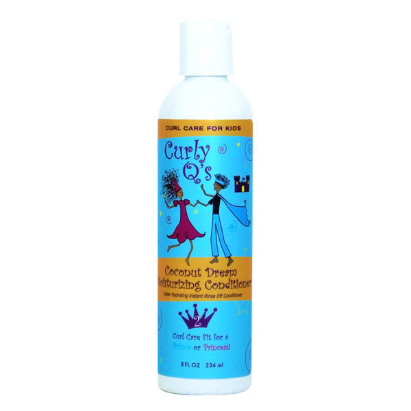 CURLY Q'S - Coconut Dream Moisturizing Conditioner - Afroshoppe.ch