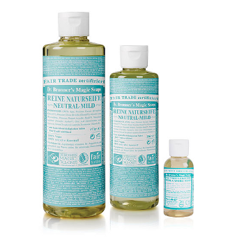 Dr. Bronner's - 18-IN-1 - HEMP UNSCENTED BABY-MILD  - Pure-Castile Soap - Afroshoppe.ch