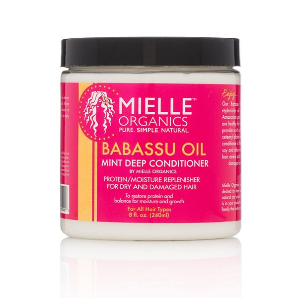 Mielle Organics - Babassu Oil - Mint Deep Conditioner - Afroshoppe.ch