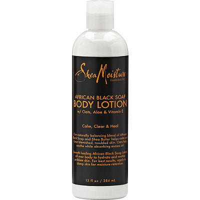 Shea Moisture - African Black Soap Body Lotion w/ Oats, Aloe & Vitamin E - Afroshoppe.ch