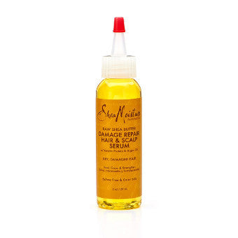 Shea Moisture - Raw Shea Butter - Damage Repair Hair & Scalp Serum w/ Sea Kelp & Argan Oil - Afroshoppe.ch