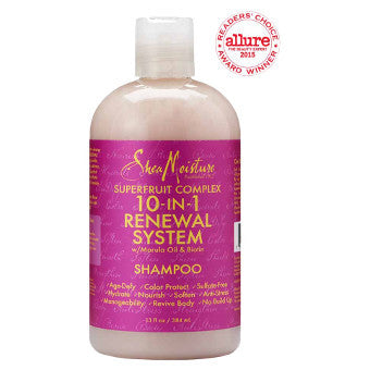 Shea Moisture - Super Fruit Complex - 10-IN-1 Renewal System Shampoo w/ Marula Oil & Biotin - Afroshoppe.ch