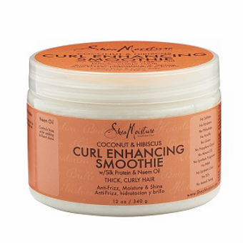 Shea Moisture - Coconut & Hibiscus - Curl Enhancing Smoothie w/ Silk Protein & Neem Oil - Afroshoppe.ch