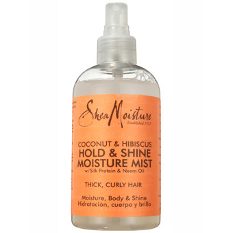 Shea Moisture - Coconut & Hibiscus - Hold & Shine Moisture Mist w/ Silk Protein & Neem Oil - Afroshoppe.ch