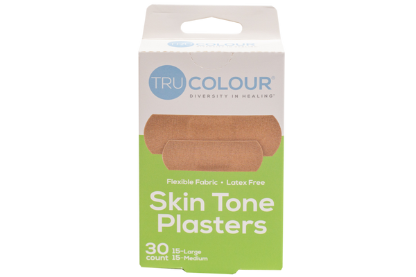 TRU-COLOUR - Skin Tone Plasters Olive brown (Green box) - Afroshoppe.ch